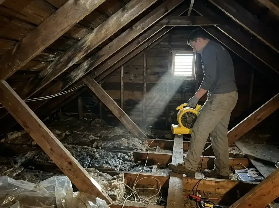 attic-water-damage-drying-proc-007 — frequently asked questions, Emergency Water Extraction & 24/7 Flood Response in Hudson…